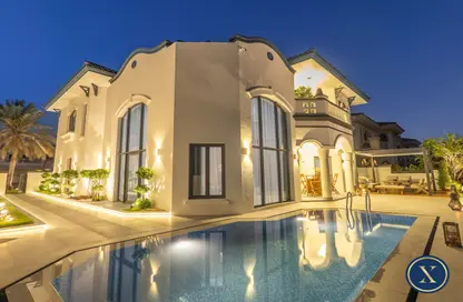 Villa - 5 Bedrooms - 6 Bathrooms for rent in Garden Homes Frond B - Garden Homes - Palm Jumeirah - Dubai
