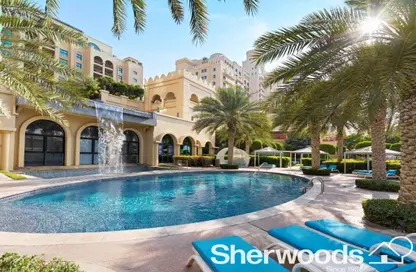 Apartment - 1 Bedroom - 2 Bathrooms for rent in Golden Mile 4 - Golden Mile - Palm Jumeirah - Dubai