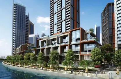 Apartment - 1 Bedroom - 2 Bathrooms for sale in Peninsula Five - Peninsula - Business Bay - Dubai