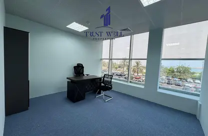 Office Space - Studio - 2 Bathrooms for rent in Al Sawari Tower - Al Khalidiya - Abu Dhabi