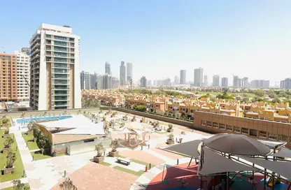 شقة - غرفة نوم - 2 حمامات للايجار في مساكن النخبة الرياضية 10 - مساكن النخبة الرياضية - مدينة دبي الرياضية - دبي