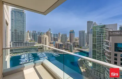 Apartment - 2 Bedrooms - 3 Bathrooms for rent in Aurora Tower - Marina Promenade - Dubai Marina - Dubai