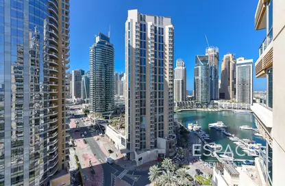 Outdoor Building image for: Apartment - 2 Bedrooms - 2 Bathrooms for sale in Al Yass Tower - Emaar 6 Towers - Dubai Marina - Dubai, Image 1