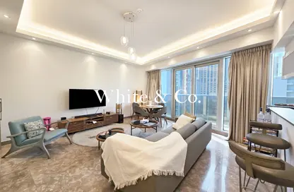 شقة - غرفة نوم - 2 حمامات للايجار في شقق أورا هاربور السكنية والفندقية - دبي مارينا - دبي