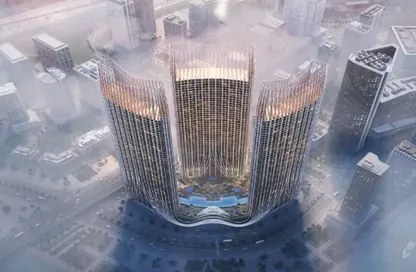 شقة - غرفة نوم - 2 حمامات للبيع في برج بن غاطي سكاي رايز أ - بن غاطي سكاي رايز - الخليج التجاري - دبي