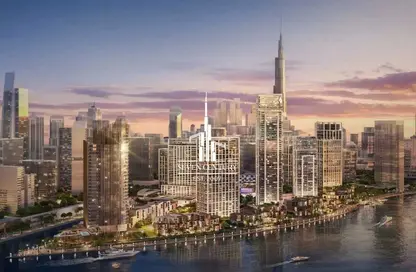 شقة - غرفة نوم - 2 حمامات للبيع في بنينسولا ثري - بنينسولا - الخليج التجاري - دبي