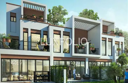 Townhouse - 5 Bedrooms - 4 Bathrooms for sale in Costa Brava 1 - Costa Brava at DAMAC Lagoons - Damac Lagoons - Dubai
