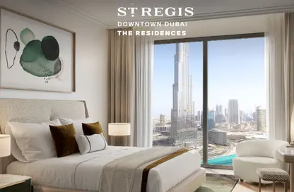 Apartment - 1 Bedroom - 1 Bathroom for sale in St Regis The Residences - Burj Khalifa Area - Downtown Dubai - Dubai