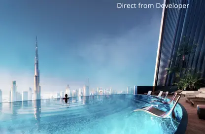 Apartment - 2 Bedrooms - 3 Bathrooms for sale in Binghatti Mercedes Benz - Downtown Dubai - Dubai