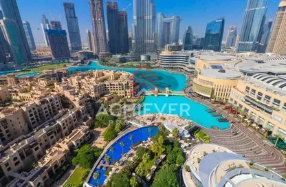 Pool image for: Apartment - 2 Bedrooms - 3 Bathrooms for rent in Burj Lake Hotel - The Address DownTown - Downtown Dubai - Dubai, Image 1