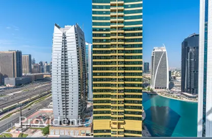 Apartment - 1 Bedroom - 2 Bathrooms for rent in Indigo Tower - JLT Cluster D - Jumeirah Lake Towers - Dubai