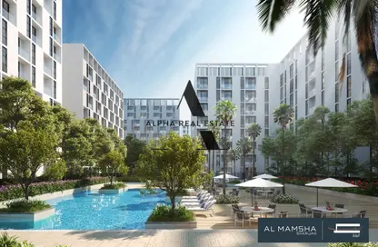 Apartment - 1 Bedroom - 2 Bathrooms for sale in Raseel - Al Mamsha - Muwaileh - Sharjah