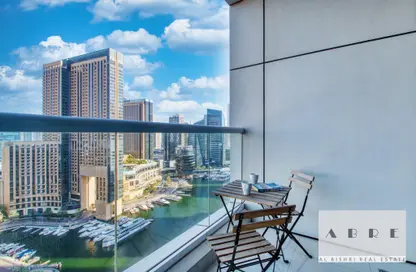 Apartment - 2 Bedrooms - 3 Bathrooms for rent in Continental Tower - Dubai Marina - Dubai