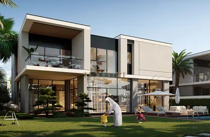 Outdoor House image for: Villa - 4 Bedrooms - 5 Bathrooms for sale in Murooj Al Furjan - Al Furjan - Dubai, Image 1