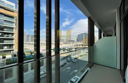 Balcony image for: Apartment - 1 Bathroom for rent in AZIZI Riviera 17 - Meydan One - Meydan - Dubai, Image 1