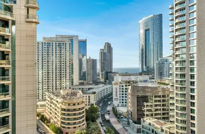 Apartment - 1 Bedroom - 2 Bathrooms for sale in Manchester Tower - Dubai Marina - Dubai