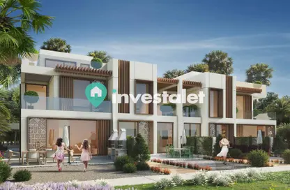 Townhouse - 4 Bedrooms for sale in Marbella - Damac Lagoons - Dubai