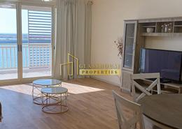 Living / Dining Room image for: Apartment - 1 bedroom - 2 bathrooms for rent in The Lagoons - Mina Al Arab - Ras Al Khaimah, Image 1
