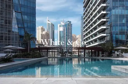Apartment - 1 Bedroom - 2 Bathrooms for rent in Silverene Tower A - Silverene - Dubai Marina - Dubai