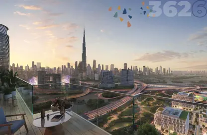Apartment - 1 Bedroom - 2 Bathrooms for sale in Design Quarter Tower A - Design Quarter - Dubai Design District - Dubai