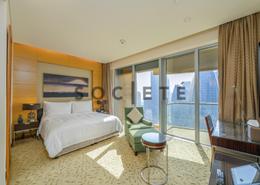 صورةغرفة- غرفة النوم لـ: Studio - 1 حمام للبيع في فندق العنوان دبي مول - دبي وسط المدينة - دبي, صورة 1
