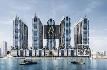 Apartment - 3 Bedrooms - 4 Bathrooms for sale in Ajman Creek Towers - Al Rashidiya 1 - Al Rashidiya - Ajman