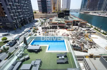 Apartment - Studio - 1 Bathroom for rent in West Wharf - Business Bay - Dubai