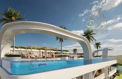 Apartment - 1 Bathroom for sale in Weybridge Gardens 3 - Weybridge Gardens - Dubai Land Residence Complex - Dubai