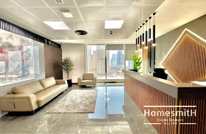 Office Space - Studio - 1 Bathroom for rent in Al Habtoor Business Tower - Dubai Marina - Dubai