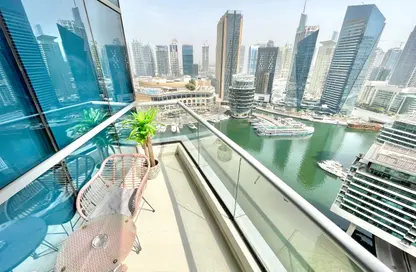 Apartment - Studio - 1 Bathroom for rent in Bay Central West - Bay Central - Dubai Marina - Dubai