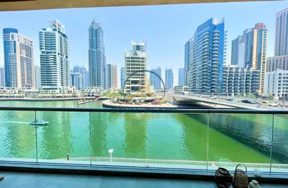 شقة - غرفة نوم - 2 حمامات للايجار في جام مارينا ريزيدنس - دبي مارينا - دبي