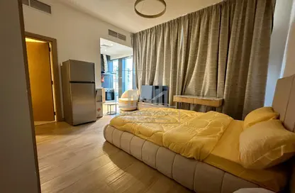 Room / Bedroom image for: Apartment - 1 Bathroom for rent in Regina Tower - Jumeirah Village Circle - Dubai, Image 1