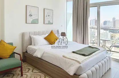 Apartment - Studio - 1 Bathroom for rent in Bloom Towers C - Bloom Towers - Jumeirah Village Circle - Dubai
