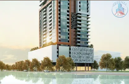 Apartment - 2 Bedrooms - 3 Bathrooms for sale in Faradis Tower - Al Mamzar - Sharjah - Sharjah
