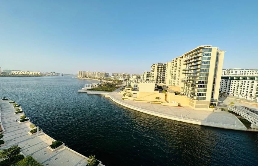 Apartment for Rent in Al Zeina Master 3BR+Maid Full Sea+Canal View