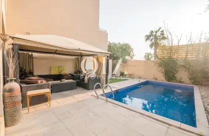 Pool image for: Villa - 4 Bedrooms - 6 Bathrooms for sale in Sidra Community - Al Raha Gardens - Abu Dhabi, Image 1
