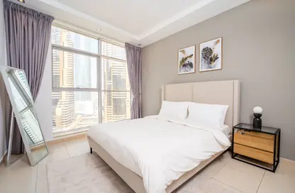 Apartment - 3 Bedrooms - 3 Bathrooms for rent in Skyview Tower - Dubai Marina - Dubai