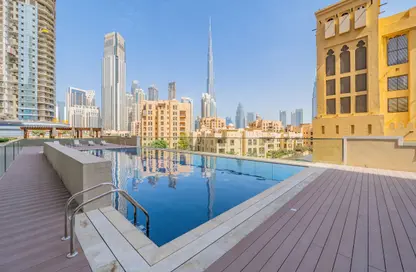 Apartment - 1 Bedroom - 1 Bathroom for rent in Bellevue Tower 1 - Bellevue Towers - Downtown Dubai - Dubai