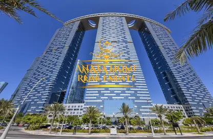 Apartment - 1 Bedroom - 2 Bathrooms for sale in The Gate Tower 3 - Shams Abu Dhabi - Al Reem Island - Abu Dhabi