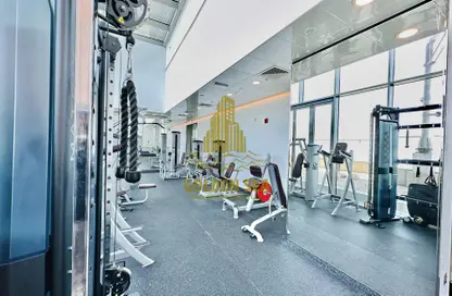 Gym image for: Apartment - 2 Bedrooms - 2 Bathrooms for rent in Sheleila Tower - Al Khalidiya - Abu Dhabi, Image 1