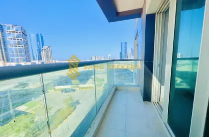 Balcony image for: Apartment - 1 Bedroom - 2 Bathrooms for rent in Al Maha Tower - Marina Square - Al Reem Island - Abu Dhabi, Image 1