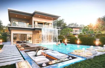 Villa - 6 Bedrooms - 7 Bathrooms for sale in Portofino - Damac Lagoons - Dubai