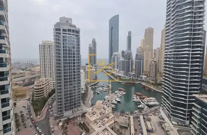 شقة - 2 غرف نوم - 2 حمامات للايجار في برج إسكان - دبي مارينا - دبي