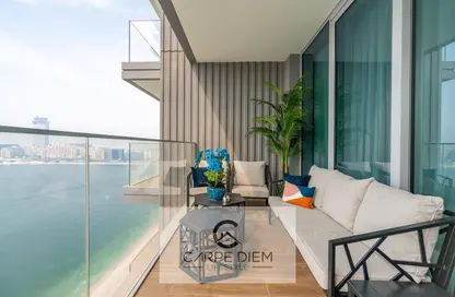 Apartment - 3 Bedrooms - 4 Bathrooms for rent in Beach Isle - EMAAR Beachfront - Dubai Harbour - Dubai