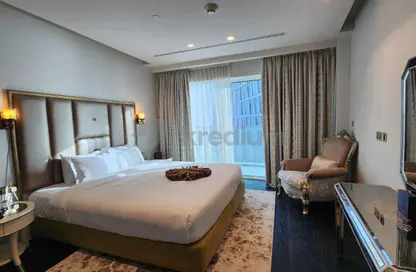Apartment - 1 Bedroom - 2 Bathrooms for rent in Damac Heights - Dubai Marina - Dubai