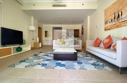 Apartment - 1 Bedroom - 2 Bathrooms for rent in Al Das - Shoreline Apartments - Palm Jumeirah - Dubai