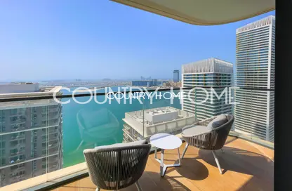 Apartment - 1 Bedroom - 1 Bathroom for rent in Marina Vista - EMAAR Beachfront - Dubai Harbour - Dubai