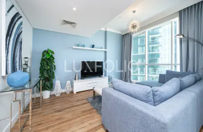 Apartment - 2 Bedrooms - 4 Bathrooms for rent in Al Bateen Residences - Jumeirah Beach Residence - Dubai
