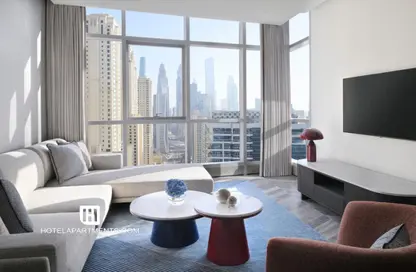 Hotel  and  Hotel Apartment - 3 Bedrooms - 3 Bathrooms for rent in InterContinental Dubai Marina - Dubai Marina - Dubai