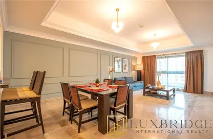 Apartment - 1 Bedroom - 2 Bathrooms for rent in The Fairmont Palm Residence North - The Fairmont Palm Residences - Palm Jumeirah - Dubai